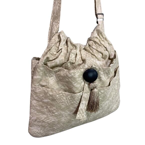 Brenda Bishop Designs Custom Designed Fabric Handbag Boho Style - Picture 3 of 10